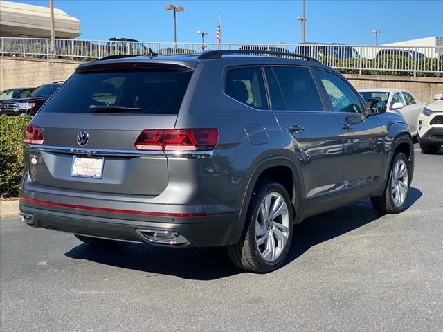 used 2021 Volkswagen Atlas car, priced at $23,750