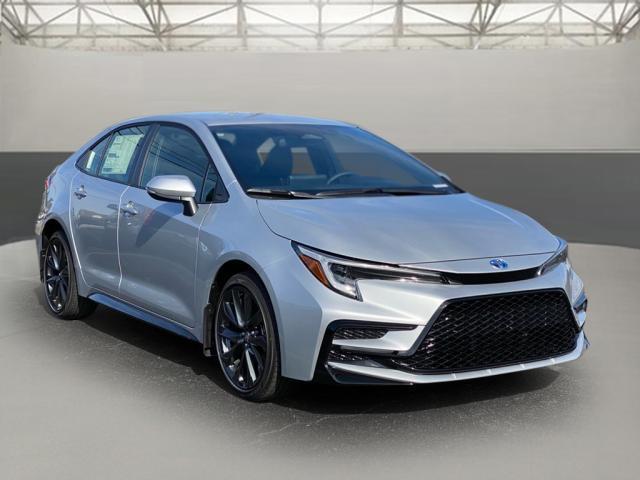 new 2025 Toyota Corolla Hybrid car, priced at $27,636