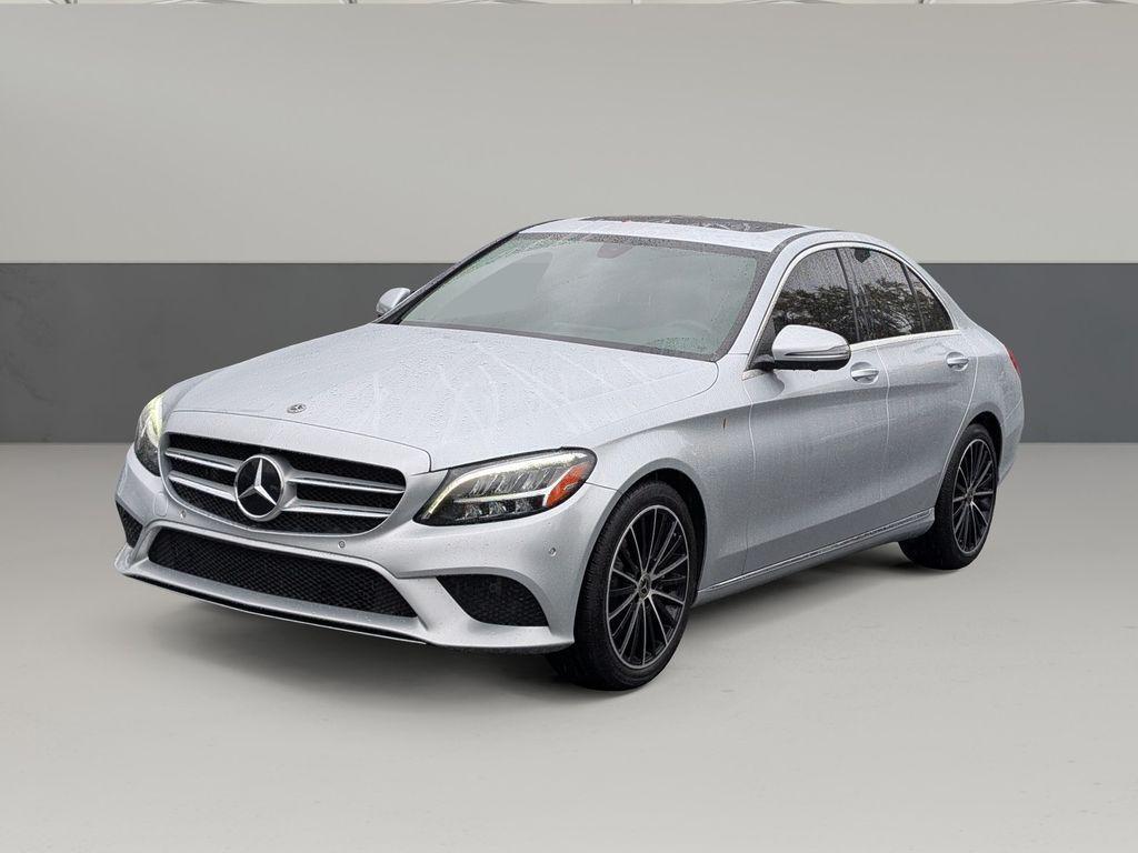 used 2021 Mercedes-Benz C-Class car, priced at $24,889