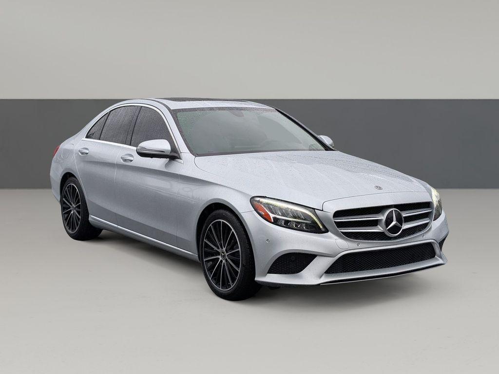 used 2021 Mercedes-Benz C-Class car, priced at $25,595