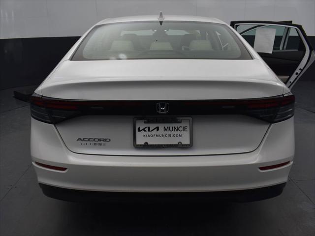 used 2023 Honda Accord car, priced at $27,979