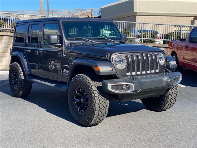 used 2018 Jeep Wrangler Unlimited car, priced at $35,750