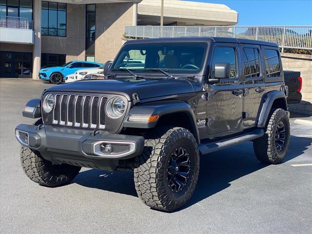 used 2018 Jeep Wrangler Unlimited car, priced at $35,750