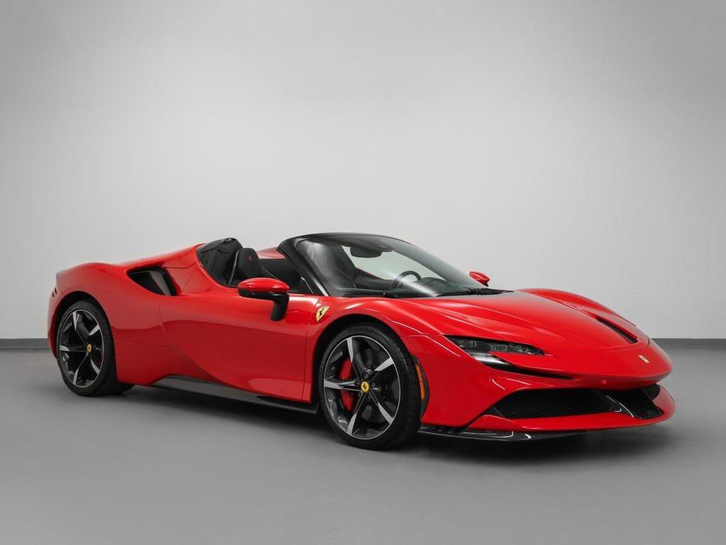 used 2023 Ferrari SF90 Spider car, priced at $599,890