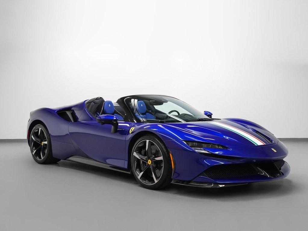 used 2023 Ferrari SF90 Spider car, priced at $689,890