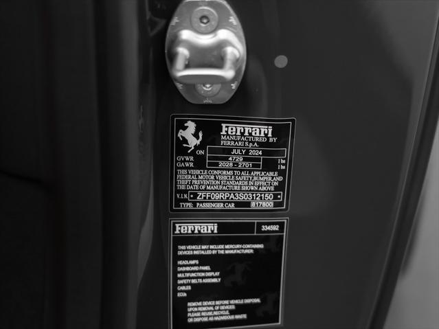 used 2025 Ferrari Roma Spider car, priced at $354,890