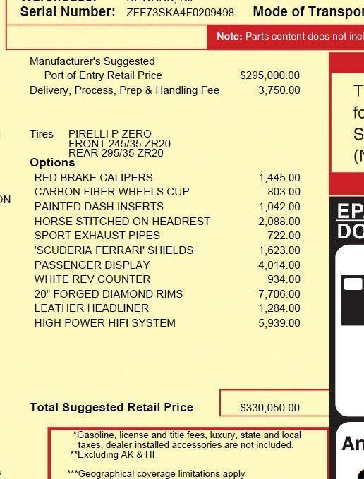 used 2015 Ferrari FF car, priced at $169,890