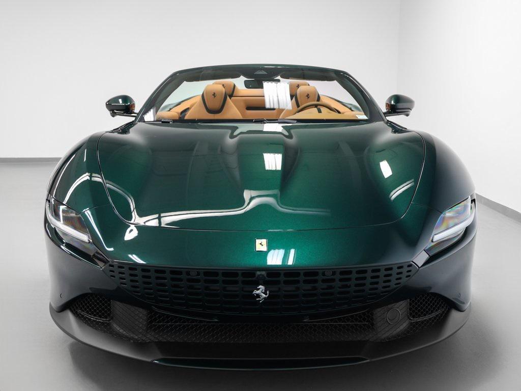 used 2025 Ferrari Roma Spider car, priced at $312,000