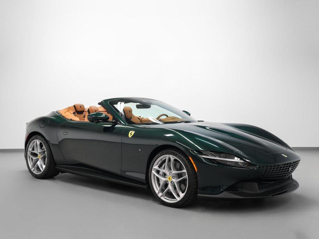 used 2025 Ferrari Roma Spider car, priced at $318,000