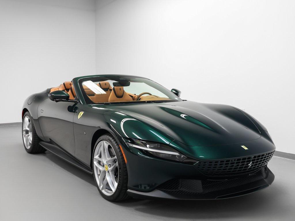 used 2025 Ferrari Roma Spider car, priced at $312,000