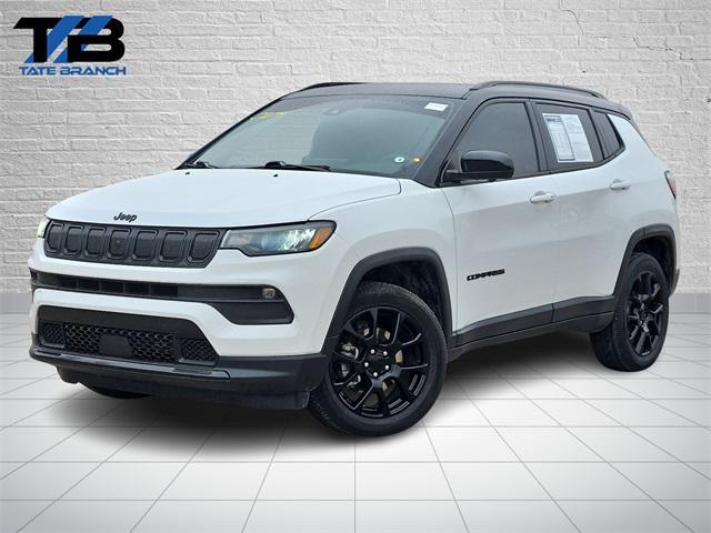 used 2022 Jeep Compass car, priced at $28,499