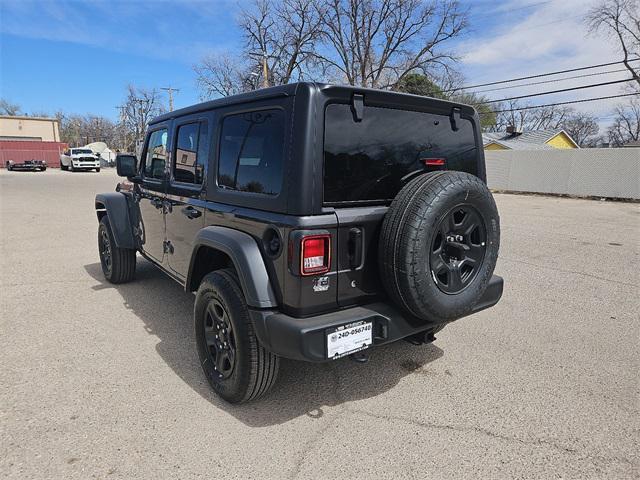 new 2024 Jeep Wrangler car, priced at $39,560