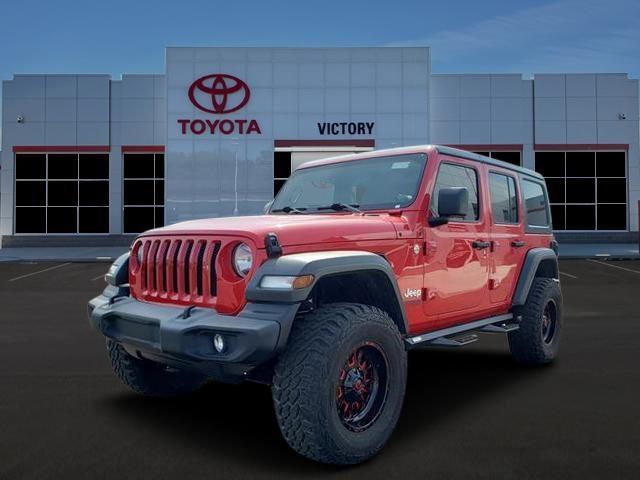 used 2019 Jeep Wrangler Unlimited car, priced at $31,986