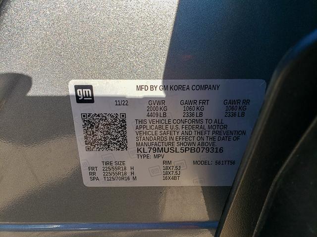 used 2023 Chevrolet TrailBlazer car, priced at $24,087