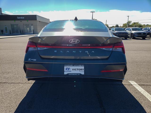 new 2025 Hyundai Elantra car, priced at $27,740