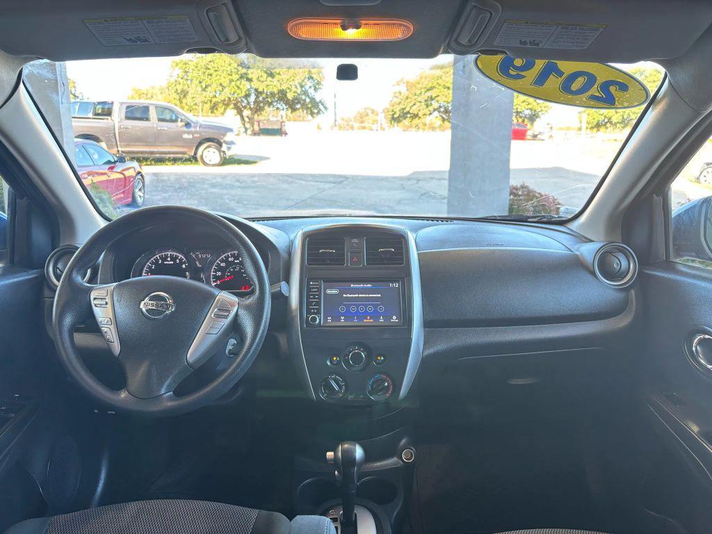 used 2019 Nissan Versa car, priced at $8,345