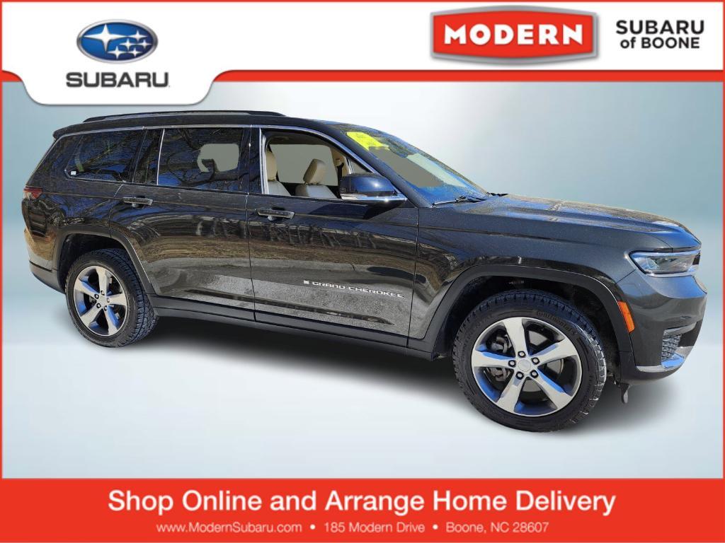 used 2021 Jeep Grand Cherokee L car, priced at $27,841