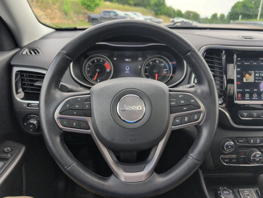 used 2021 Jeep Cherokee car, priced at $20,830