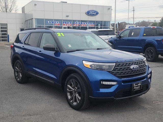 used 2021 Ford Explorer car, priced at $30,533