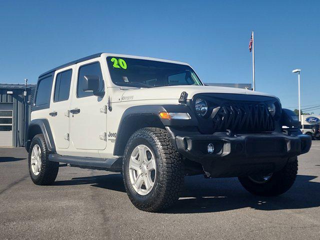 used 2020 Jeep Wrangler Unlimited car, priced at $25,500