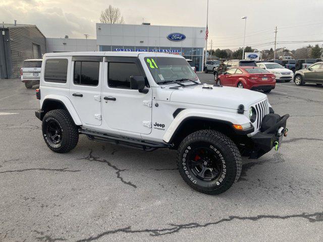 used 2021 Jeep Wrangler Unlimited car, priced at $35,000