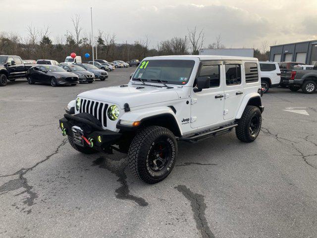 used 2021 Jeep Wrangler Unlimited car, priced at $35,000