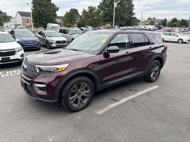 used 2022 Ford Explorer car, priced at $27,800