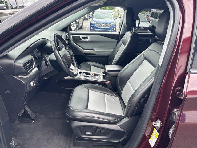 used 2022 Ford Explorer car, priced at $27,800