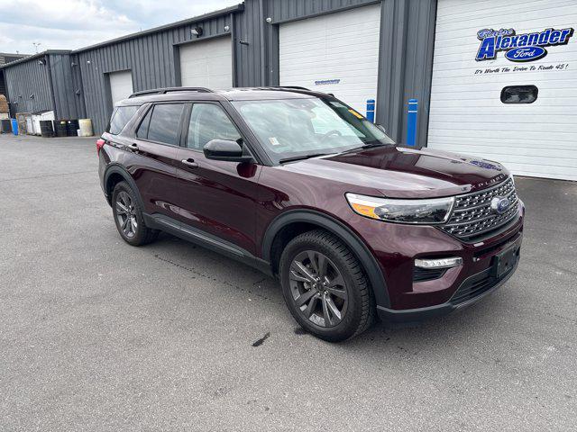 used 2022 Ford Explorer car, priced at $27,800