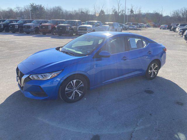 used 2021 Nissan Sentra car, priced at $16,900