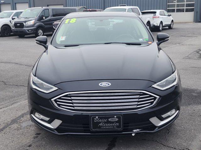 used 2018 Ford Fusion car, priced at $13,700