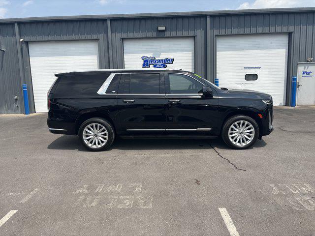 used 2024 Cadillac Escalade ESV car, priced at $71,900