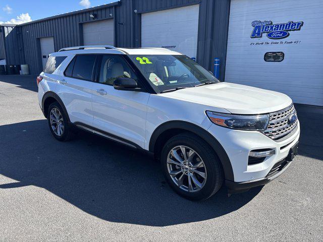 used 2022 Ford Explorer car, priced at $32,700