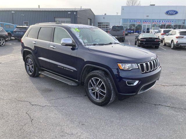 used 2018 Jeep Grand Cherokee car, priced at $18,500