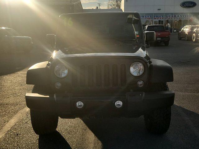 used 2016 Jeep Wrangler car, priced at $16,500