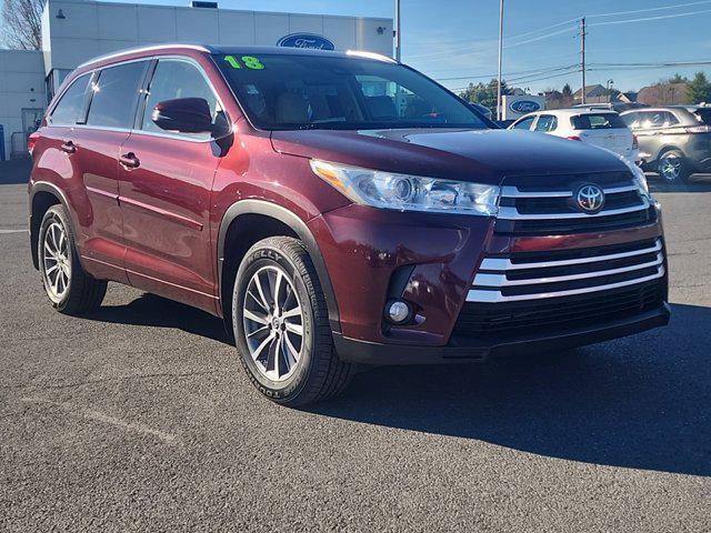 used 2018 Toyota Highlander car, priced at $18,900