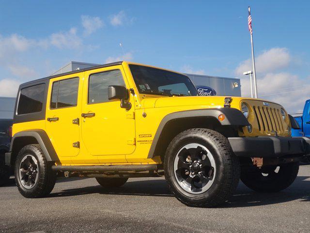 used 2015 Jeep Wrangler Unlimited car, priced at $21,900