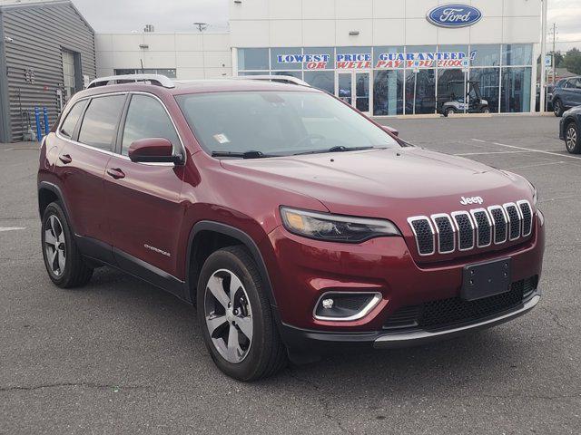 used 2019 Jeep Cherokee car, priced at $20,500