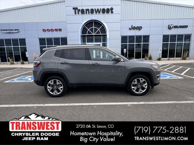 used 2021 Jeep Compass car, priced at $22,986