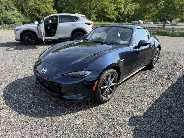 used 2021 Mazda MX-5 Miata RF car, priced at $29,950