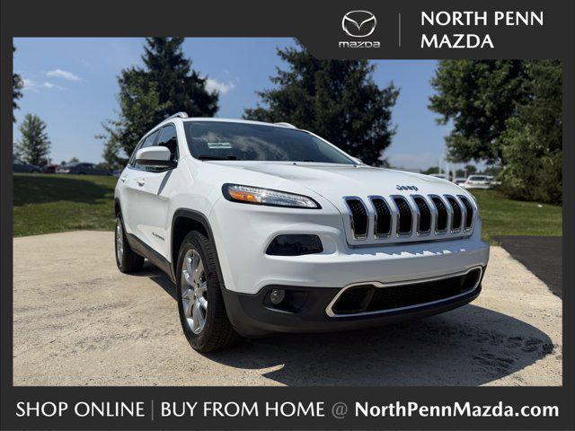 used 2017 Jeep Cherokee car, priced at $11,950