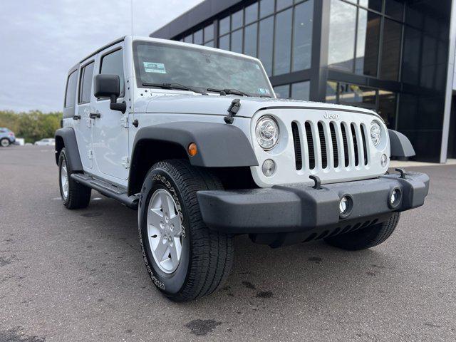 used 2018 Jeep Wrangler JK Unlimited car, priced at $27,500