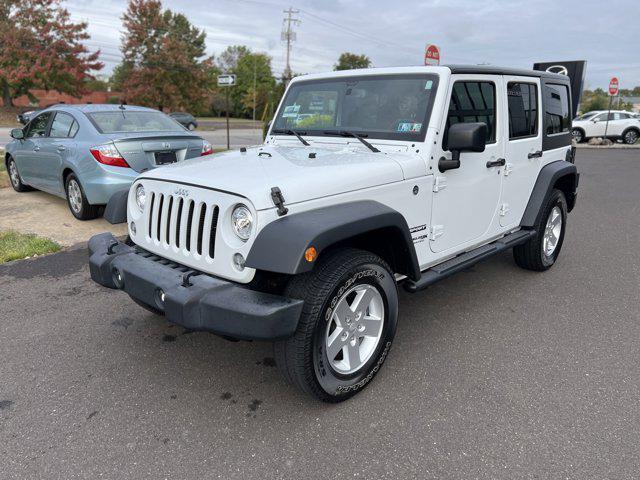 used 2018 Jeep Wrangler JK Unlimited car, priced at $27,500