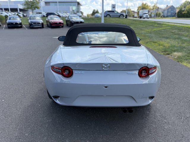 new 2025 Mazda MX-5 Miata car, priced at $37,935
