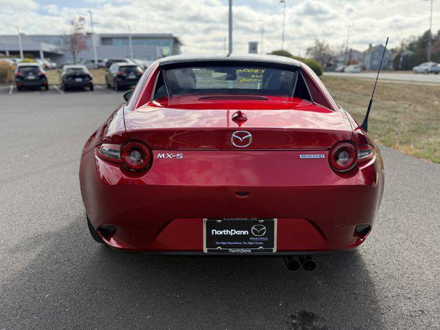 used 2024 Mazda MX-5 Miata RF car, priced at $36,950