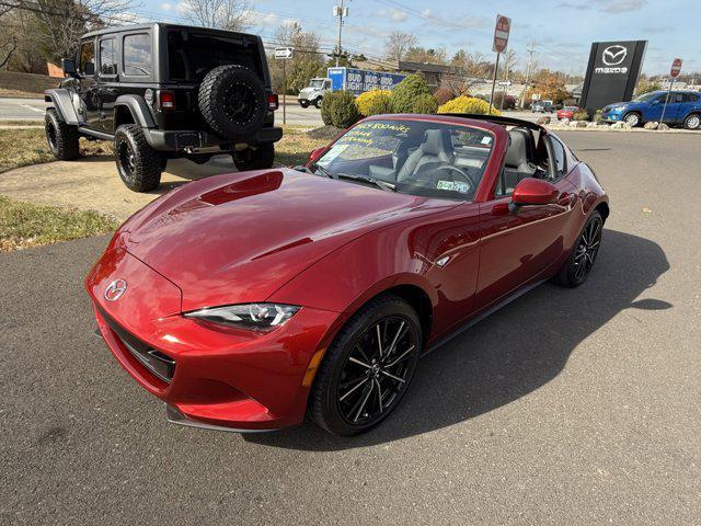 used 2024 Mazda MX-5 Miata RF car, priced at $36,950