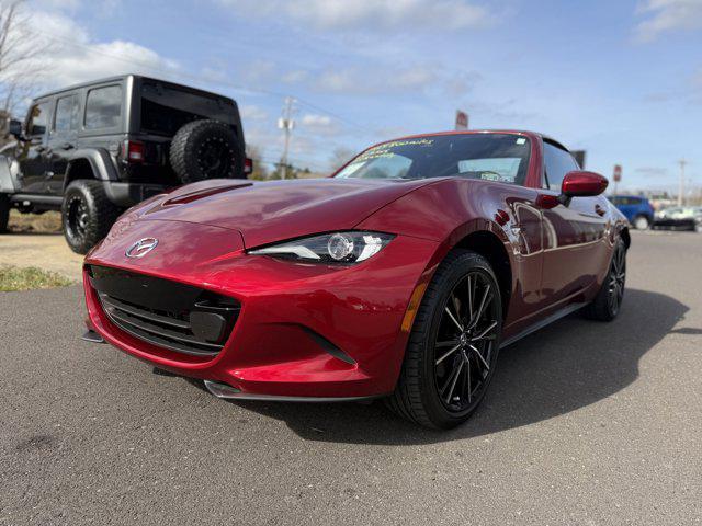 used 2024 Mazda MX-5 Miata RF car, priced at $36,950