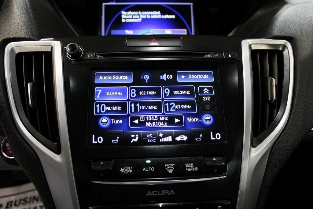 used 2015 Acura TLX car, priced at $10,950