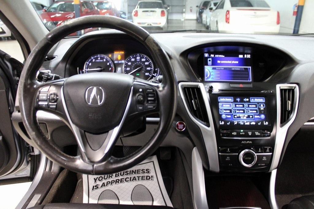 used 2015 Acura TLX car, priced at $10,950