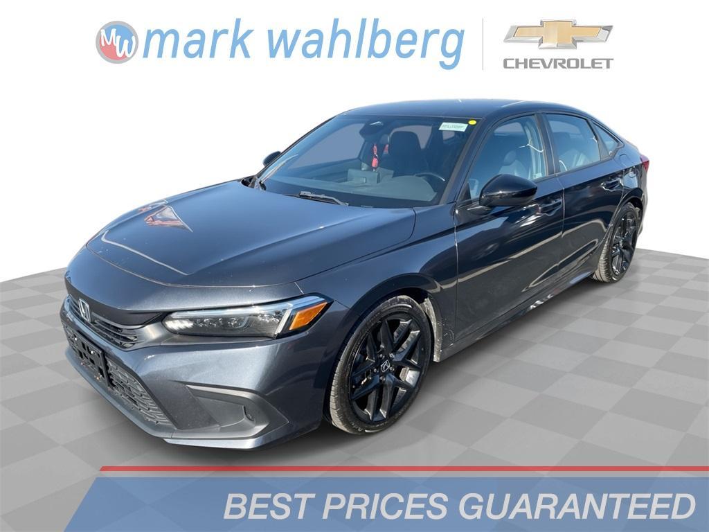 used 2022 Honda Civic car, priced at $21,990